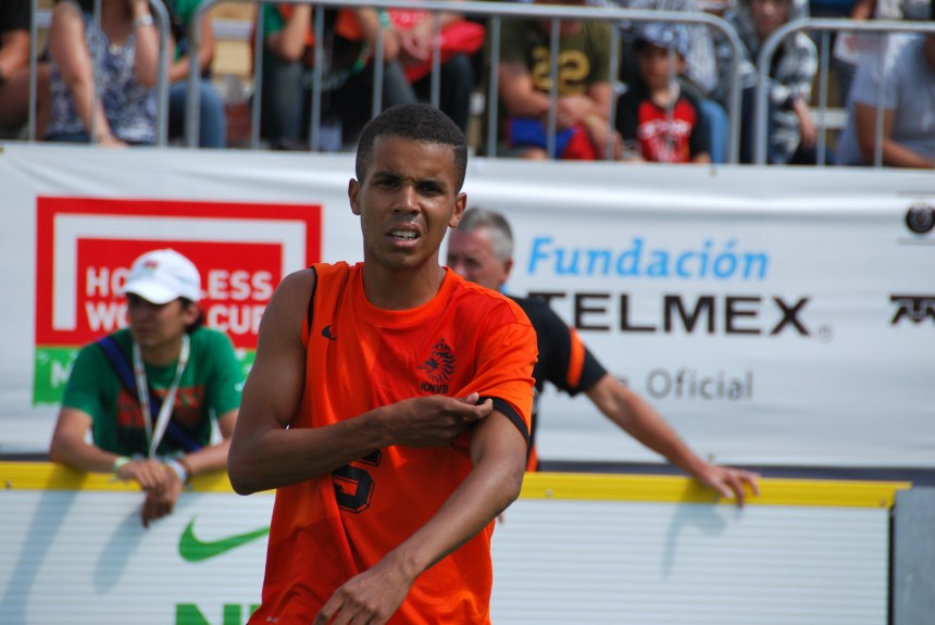 Randall tijdens de HWC Mexico 2012. Foto: Danielle Batist