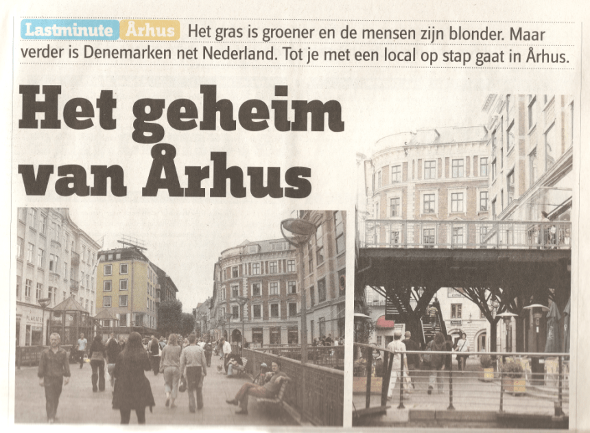 Het verhaal in dagblad De Pers, 17 november 2007.