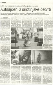 The story in Serbian daily newspaper Danas, 26 April 2012.